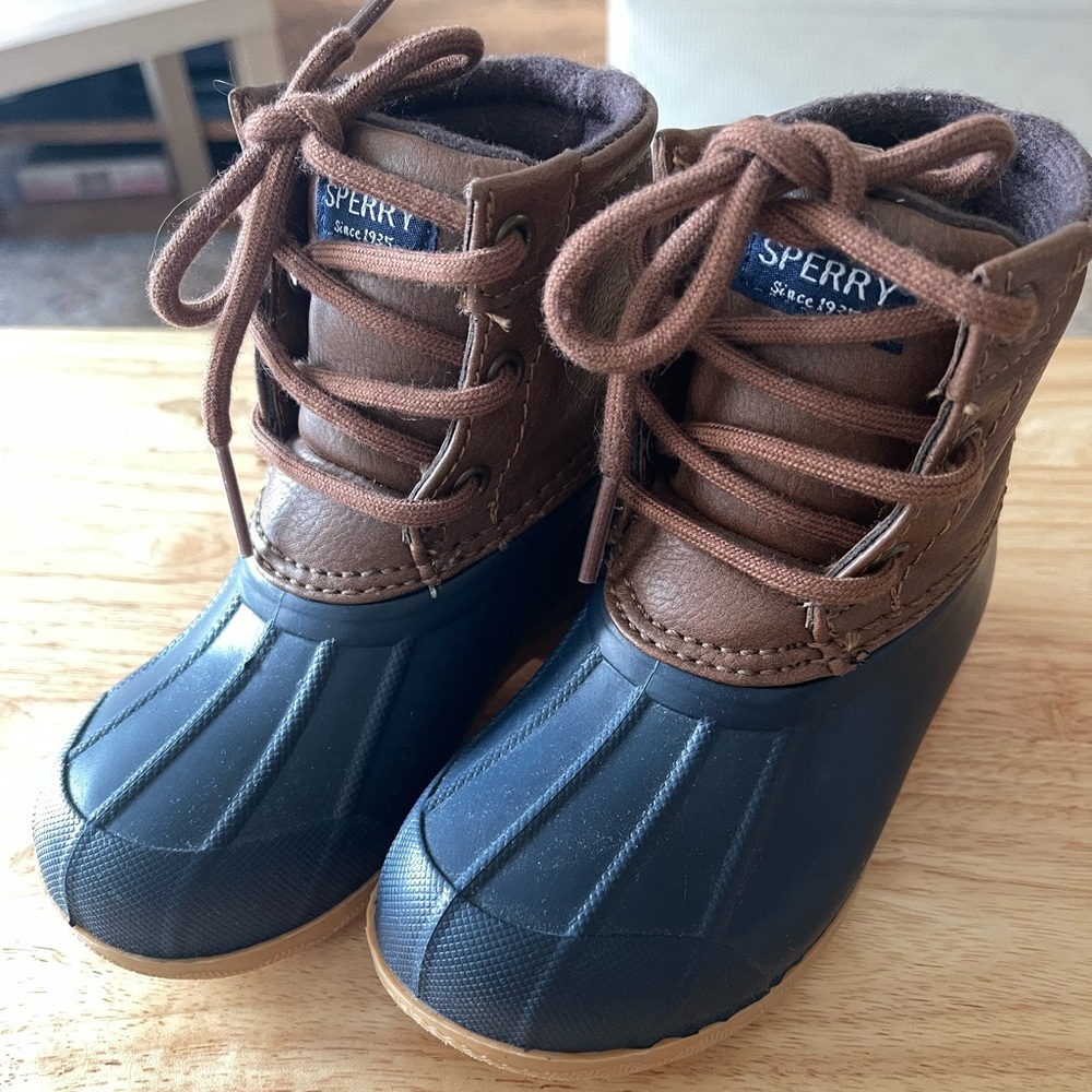 Toddler Sperry Rainboots NWOT